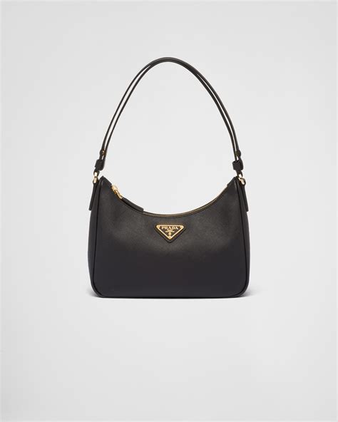 small black prada handbags|leather mini shoulder bag prada.